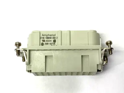 New | in-Stock Amphenol Female Insert 40-Position 600V 15A Connector Accessories Michigan US | Maverick Industrial Sales #1456761