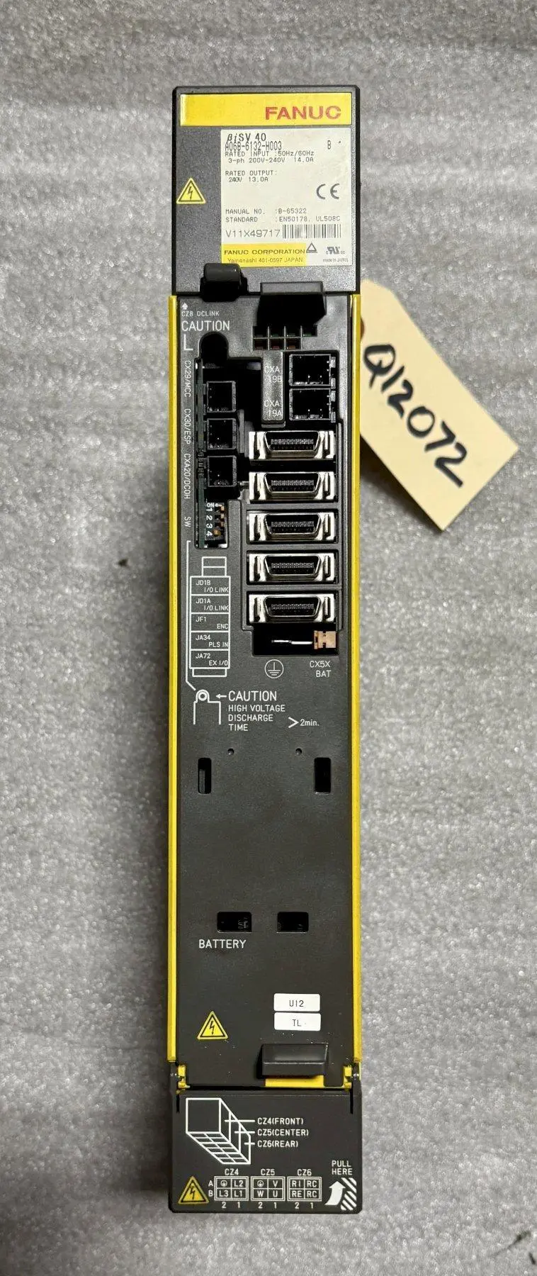 USED Fanuc A06B-6132-H003
