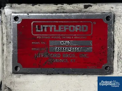 USED Littleford 10 Liter Littleford High Intensity Mixer, Model W-10