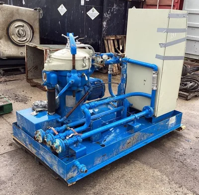 (2) Alfa-Laval MAB 206S-24 oil cleaning modules, SS.