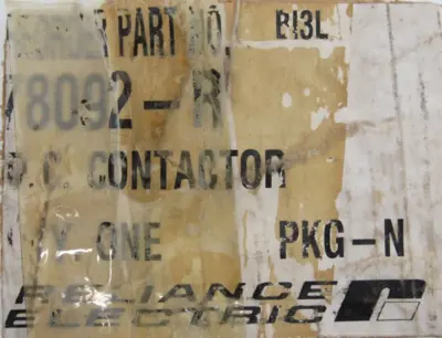 NEW JOSLYN CLARK RDP3-10100 CONTACTOR 78092-R RDP310100