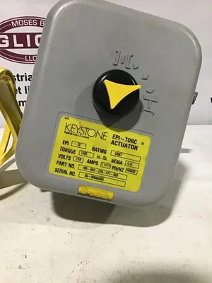Keystone Epi-Torc Valve Actuator; 100-952-270-777-502 With 4″ Butterfly Valve
