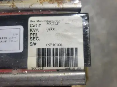 Used REX POWER MAGNETICS 80C5LF Transformers British Columbia CA | Lenmark #1426912