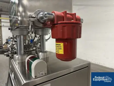 USED Axomatic SrI 10 Liter Axomatic Vacuum Homogenizing Mixer, Model AxoMIX10, 316 S/S