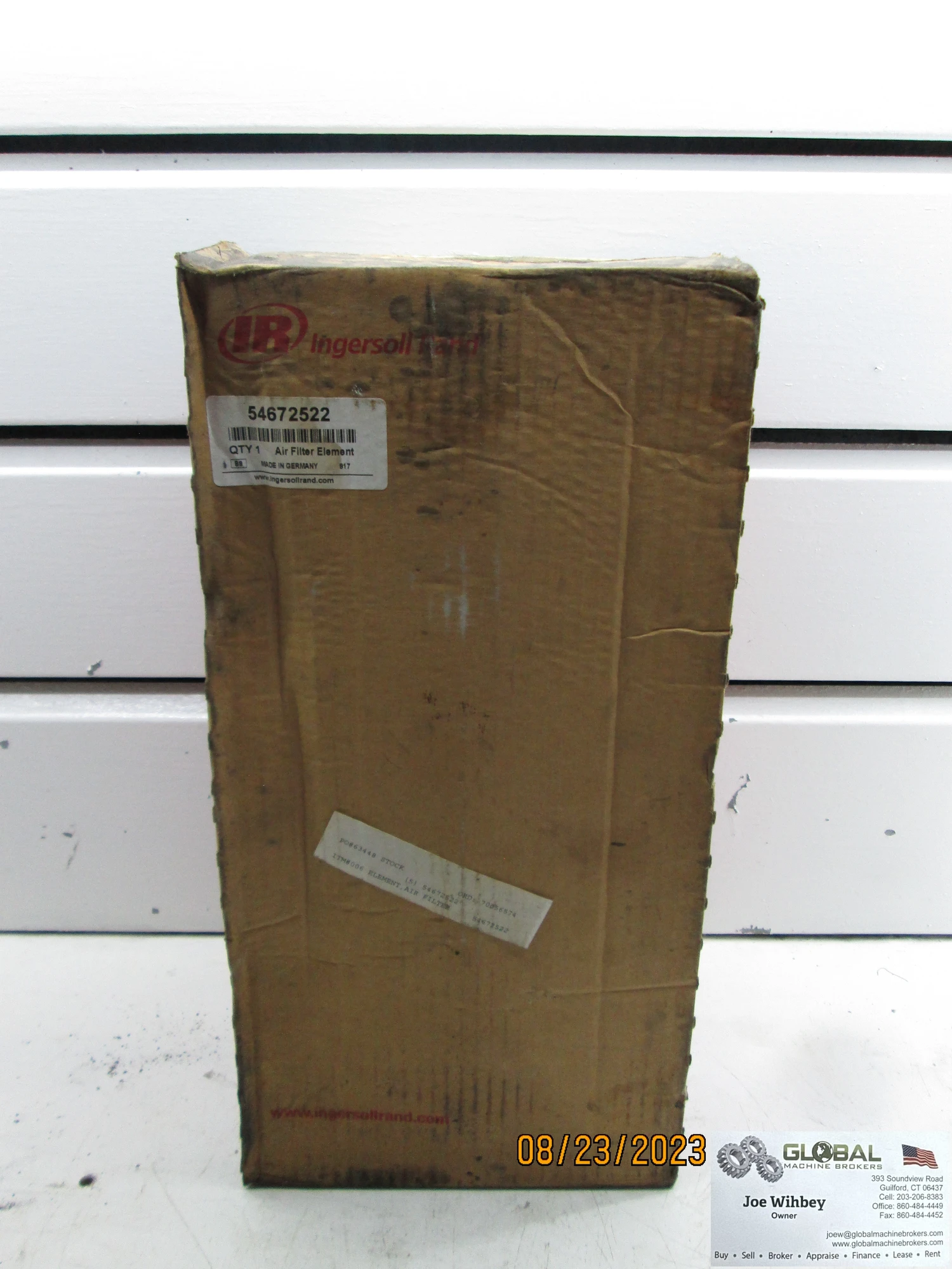 Ingersol Rand 917 Air Filter Element