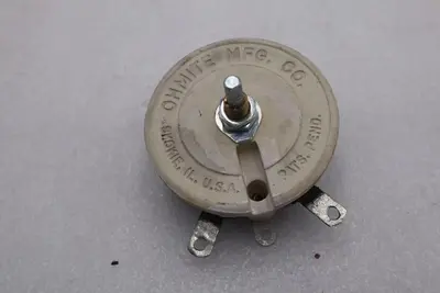 OHMITE RKS500E RHEOSTAT 500 OHMS #K-3022