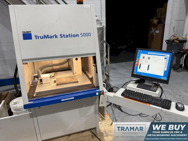Used 2008 TRUMPF TRUMARK STATION 5000 Laser Markers Michigan US | Tramar Industries #1314587