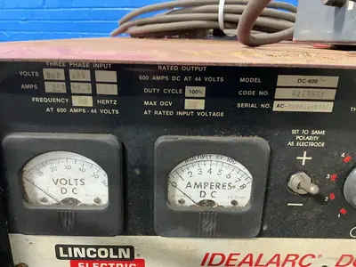 Used LINCOLN ELECTRIC IDEALARC DC600 Arc Welders Ohio US | HGR 24 #1333776