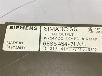 USED SIEMENS 6ES5 454-7LA11