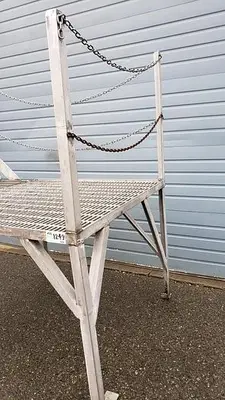 6' Long x 4' Wide SS Raised Platform