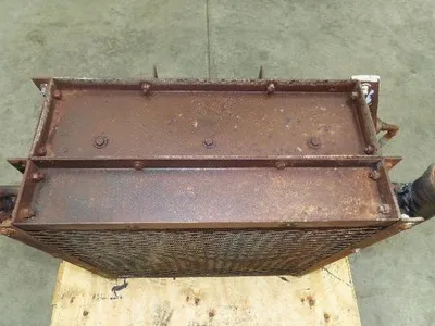 Oshkosh F-2146 Hydraulic Heat Exchanger 24x24" Radiator Fan Cooled Flow Control