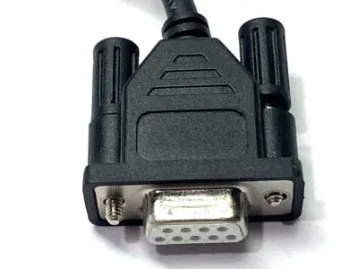 Used KEYENCE Rev. P Barcode Scanner w/ HR-1C3RC Rev. B Communication Cable Barcode Scanners Michigan US | Maverick Industrial Sales #1389160