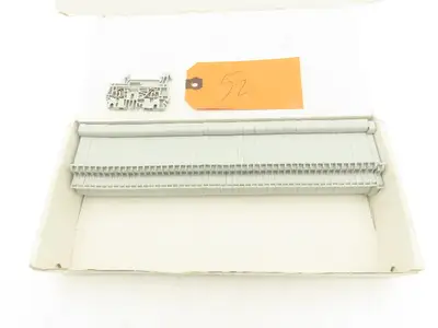 Allen Bradley 1492-L3 IEC Terminal Block 5.1x59.5x31.3mm Spring Clip Lot of 52