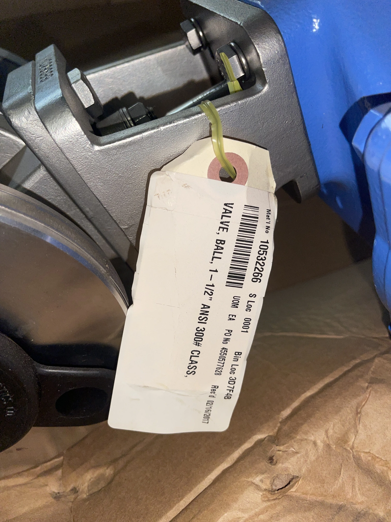 Neles Jamesbury 1.5" Ball Valve with Pneumatic Actuator New Storeroom Spare