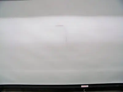 DA-LITE Model C Projection / Movie Screen with Faded Mark on Screen