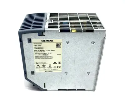 6EP1436-2BA10 | Siemens  SITOP PSU300S 20A Stabilized Power Supply 400-500VAC 24VDC - Used