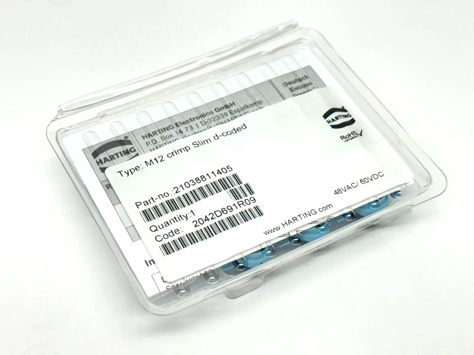 New | in-Stock HARTING 21038811405 Electrical Fittings Michigan US | Maverick Industrial Sales #1495897