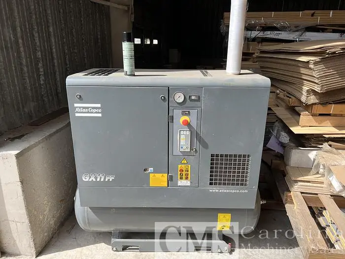Used ATLAS COPCO MODEL GX11FF 15 HP COMPRESSOR Air Compressors (Misc) | CAROLINA MACHINERY SALES #421063