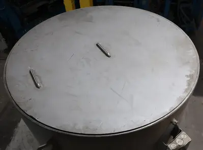 SPC8684  Tank 350 gallon vertical tank, Stainless Steel, flat