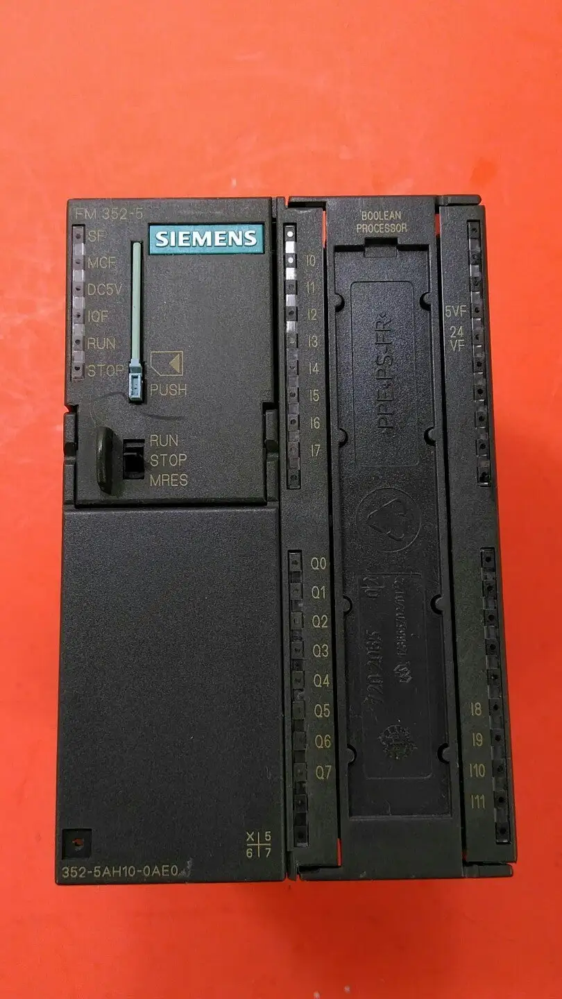 SIEMENS 6ES7-352-5AH10-0AE0 Boolean Processor w Mem Card 6ES7953-8LG11-0AA0. 3B