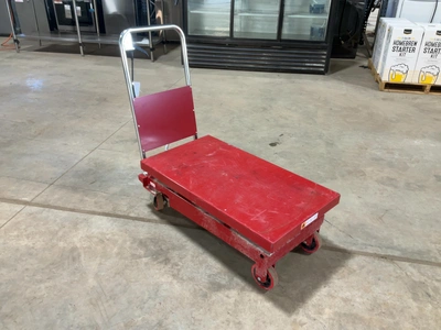 Used ULINE H-1784 DOUBLE SCISSOR LIFT TABLE Scissor Lifters Michigan US | Miedema Asset Management Group #1579974