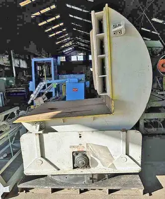 30,000 LB. X 54" TURNOVER CRADLE ROTATING UPENDER. STOCK # 1002225