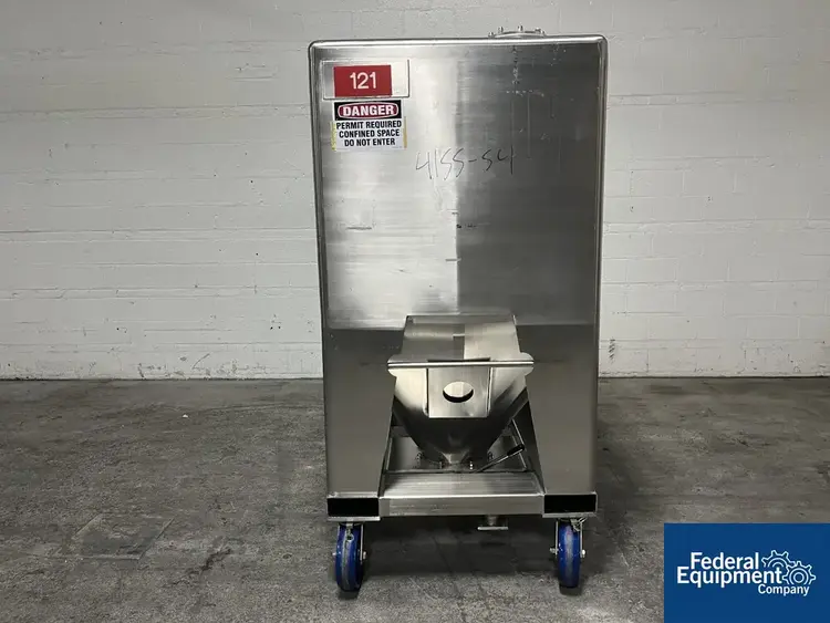 Used TOTE Systems 48" x 42" x 10"  Tote Systems Stainless Steel Transfer Bins Bins Ohio US | Federal Equipment Company #126877