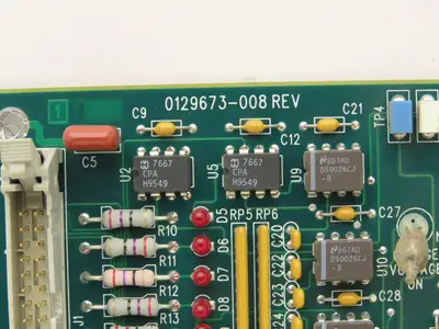 Ink Jet Controller PCB ACHV Supply Ink Heater Charge Voltage AC Power Lights