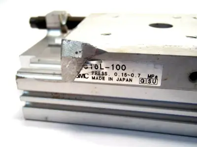 USED SMC PNEUMATIC SLIDE TABLE SYMETRIC