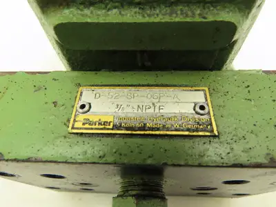 Parker D-52-SP-06P-A Hydraulic Proportional Relief Flow Control Valve R3MM10
