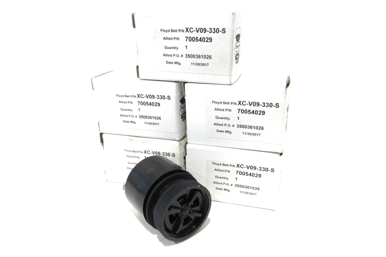 LOT OF 5 NEW FLOYD BELL XC-V09-330-S ALARM XCV09330S