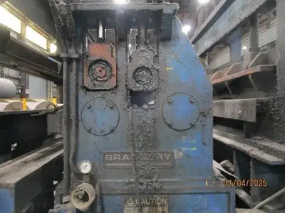 72" x .250" x 80,000 Lb Bradbury Cut-To-Length Line