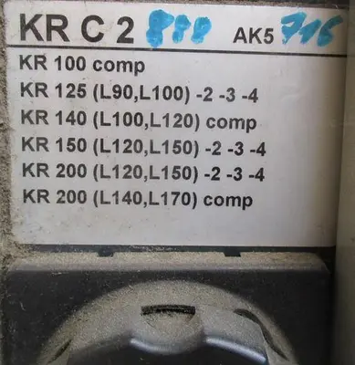 USED 2006 KUKA KR 100 COMP