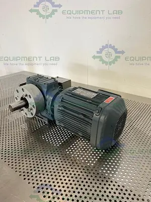 USED SEW EURODRIVE SA47DRE90L4/TF GEAR MOTOR 3 HP, 1745/189 R/MIN