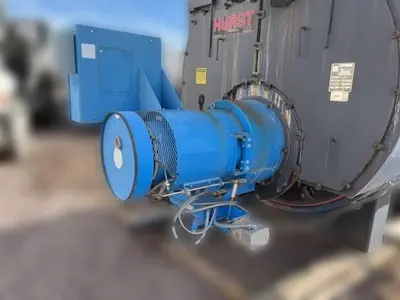 250 HP Hurst 500 Series Scotch Marine Hot Water Boiler – 125 PSI – 2013