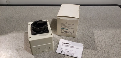 Siemens Main Switch 3LD2261-0TB51