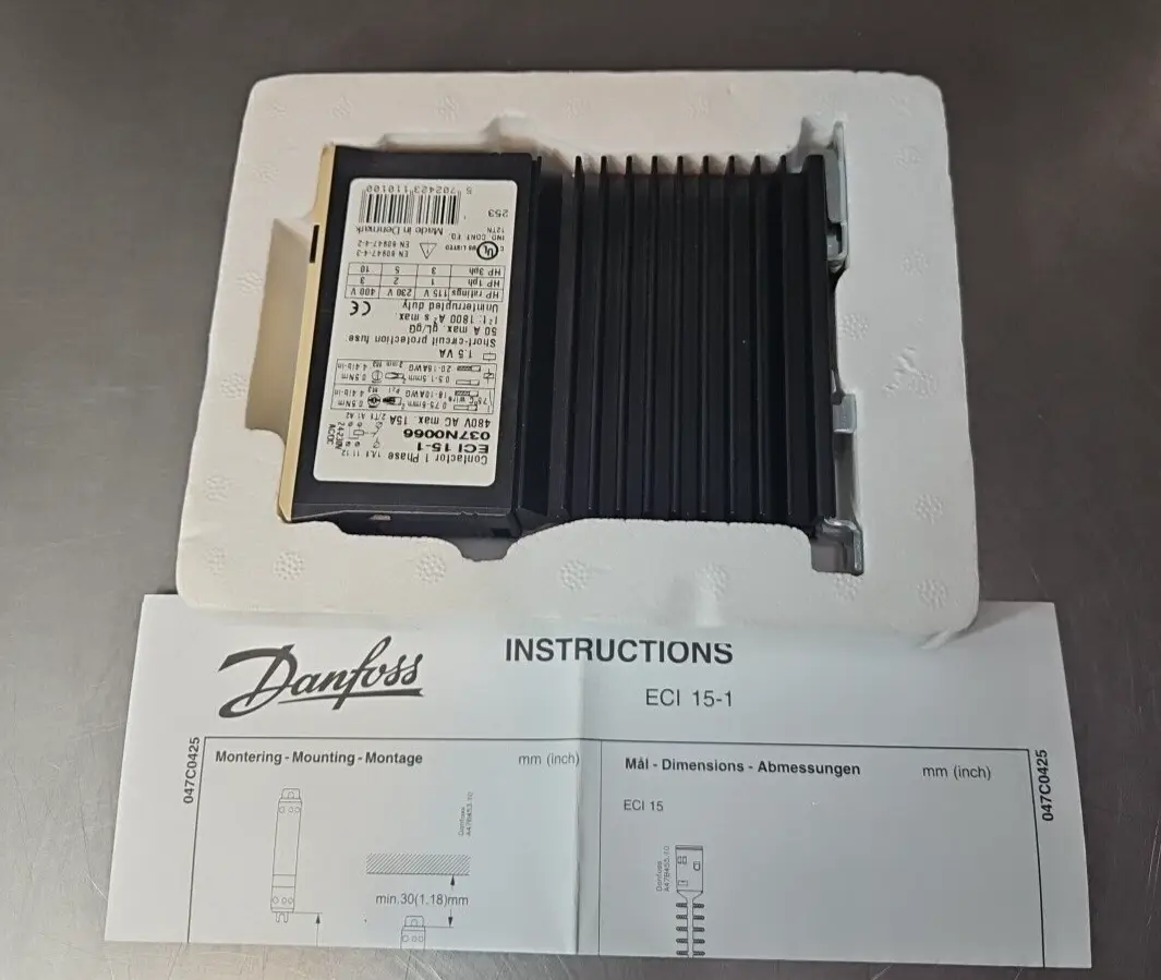 DANFOSS ECI 15-1 CONTACTOR 1 PHASE. Loc4B24