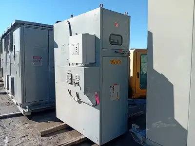 600 Amp 4160 Volts disconnect with capacitor and overload relay protection