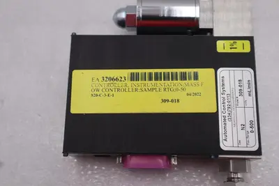 NEW AUTOMATED CONTROL SYSTEMS MODEL 309-018 GAS FLOW REGULATOR STOCK K-2132