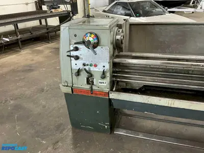 15" X 50" CLAUSING MODEL #15 COLCHESTER ENGINE LATHE: YOBRO #23986