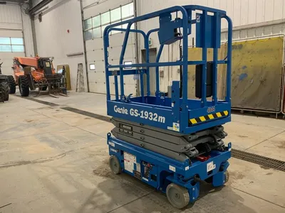 New | in-Stock 2026 GENIE GS-1932M E-DRIVE ELECTRIC SCISSOR LIFT Scissor Lifters Alberta CA | Adcock Equipment #1417624