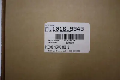 NEW GIDDINGS AND LEWIS 502-03840-43/ M.1016.9343 PIC 900 SERVO MOD 2 STOCK 306-C