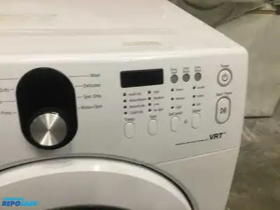 USED SAMSUNG FRONT LOAD WASHER AND ELECTRIC  STEAM DRYER SET ENERGY STAR HIGH EFFICIENCY