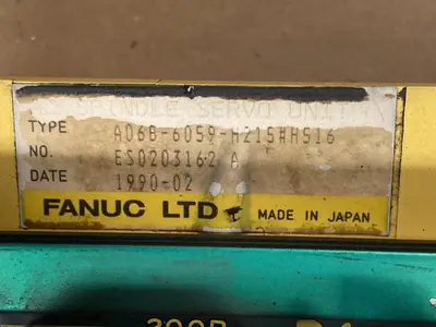 Used FANUC A06B-6059-H215#H516 Spindle Drives Ohio US | Surplus Asset Holdings #1207122