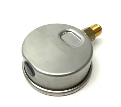 USED NUOVA FIMA RADIAL GLYCERINE MANOMETER 0-40 BAR, G 1/4, 63 MM