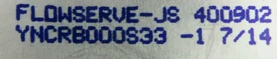 NEW BOX OF 5 FLOWSERVE YNCRB000S33 SEALS
