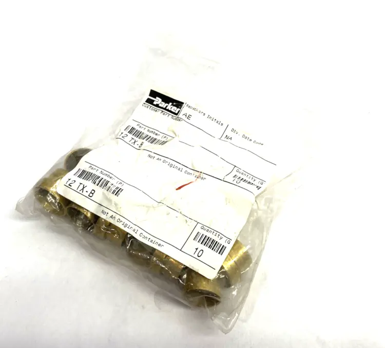 New | in-Stock PARKER TRIPLE-LOK® 37° FLARE JIC TUBE SLEEVE FITTING Hoses | Maverick Industrial Sales #1099446