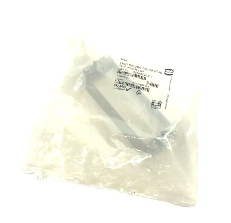 New | in-Stock HARTING Han Hinged Frame Plus, for 6 modules A-F Connector Accessories Michigan US | Maverick Industrial Sales #1410846