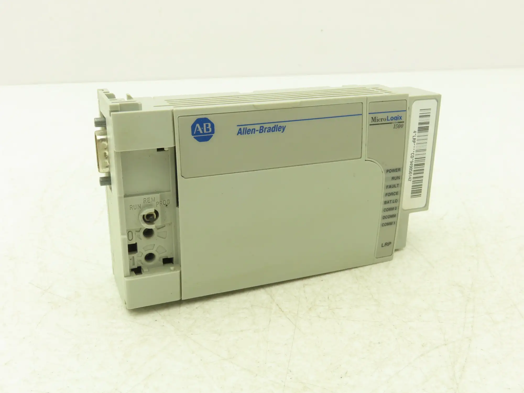 Allen Bradley 1764-LRP MicroLogix 1500 Processor Unit Ser C Rev D FRN 9