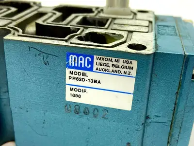 Used Mac Valves PR63D-13BA Air Pressure Regulators Michigan US | Maverick Industrial Sales #1407042